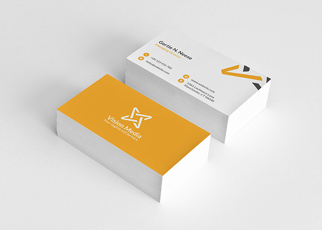 minimal business card