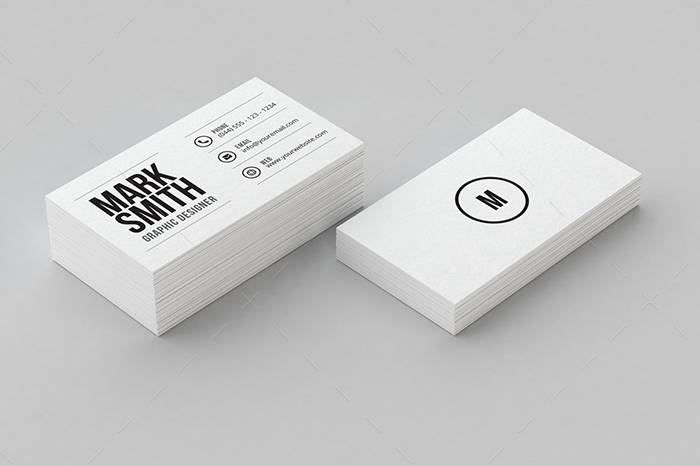 minimal business card 2