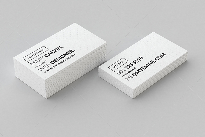 minimal business card 6