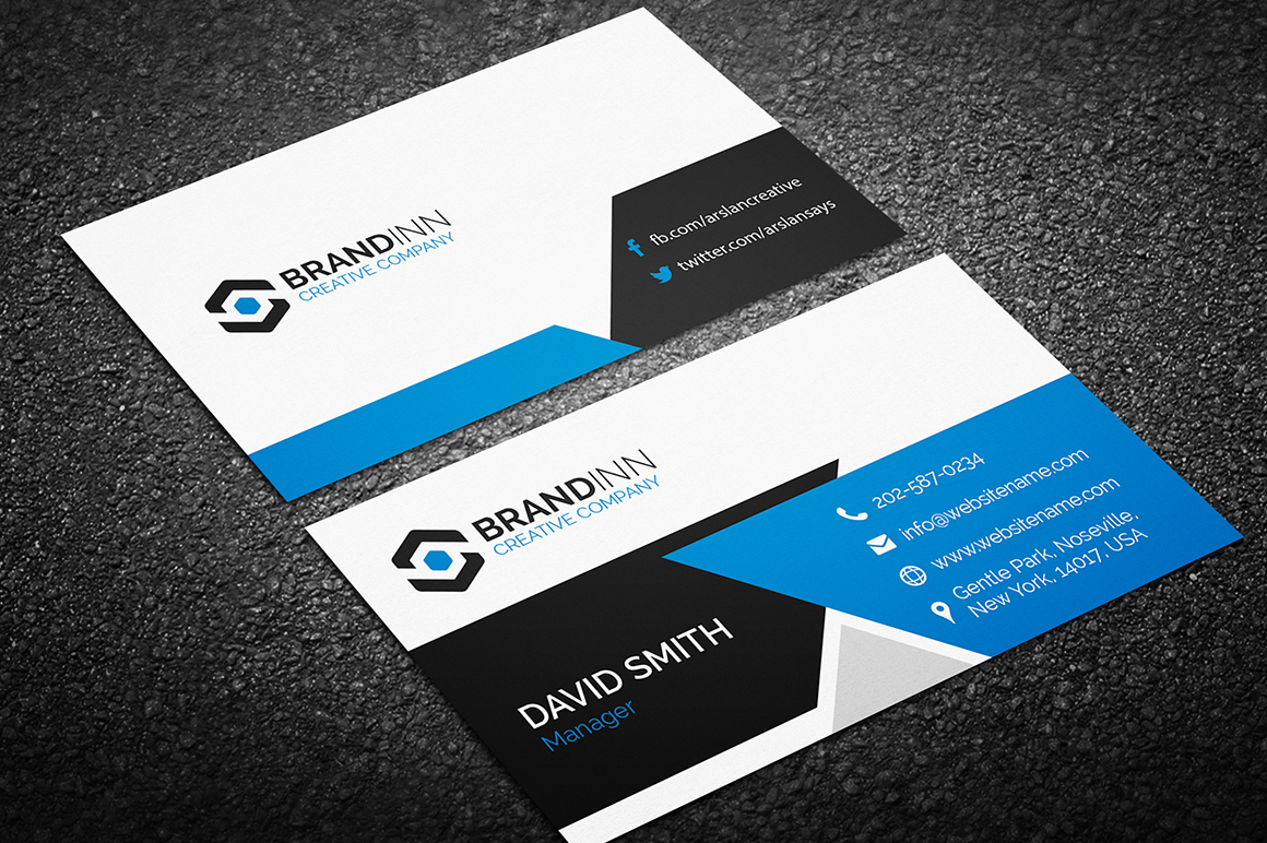 minimal business card Archives - Graphic Pick Inside Business Card Template Photoshop Cs6