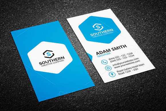 personal business cards template
