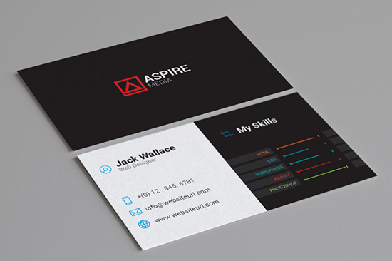 creative business card for individual 94