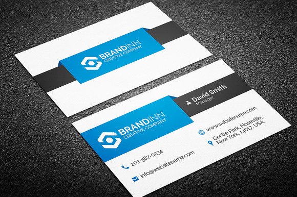 business card template