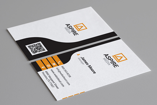 creative corporate business card 88