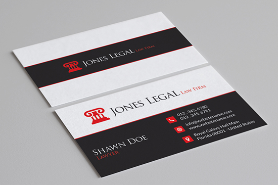 law business card 27