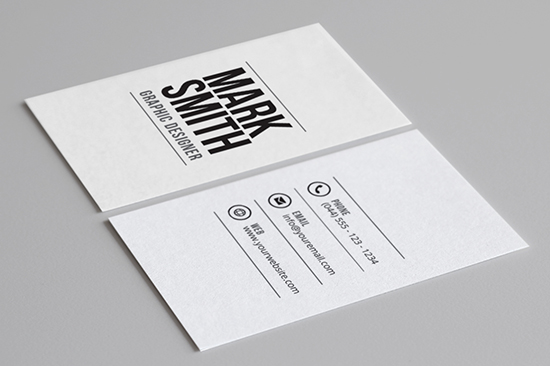 minimal business card 28