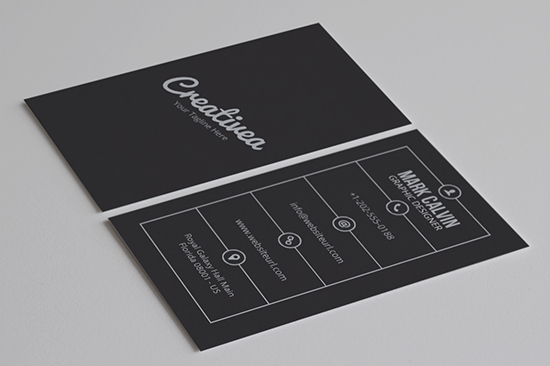 minimal business card 46-1