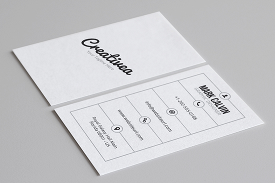 minimal business card 46