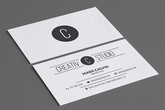 minimal business card 47