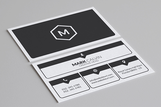 minimal business card template 45-1