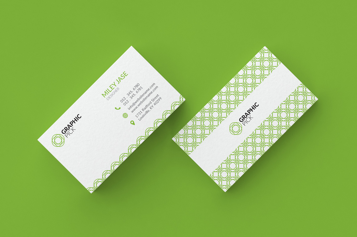 minimal business card