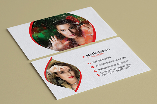 photography business card 13-1