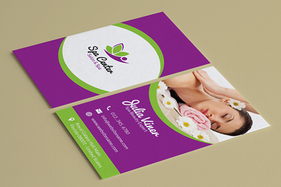 salon spa business card 35