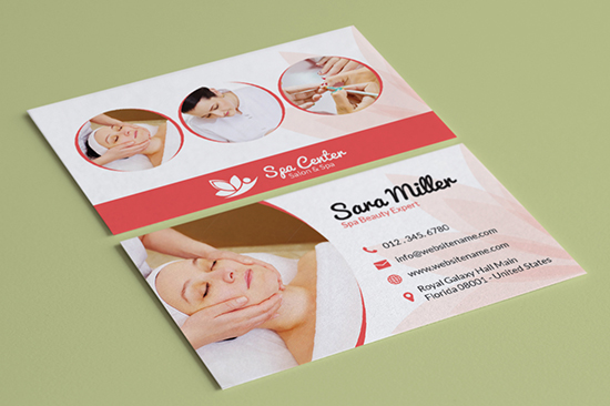 salon spa business card 36