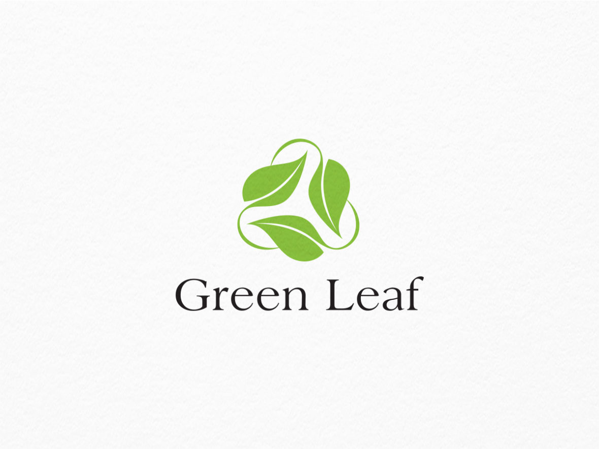 Eco Green Leaf Logo - Graphic Pick