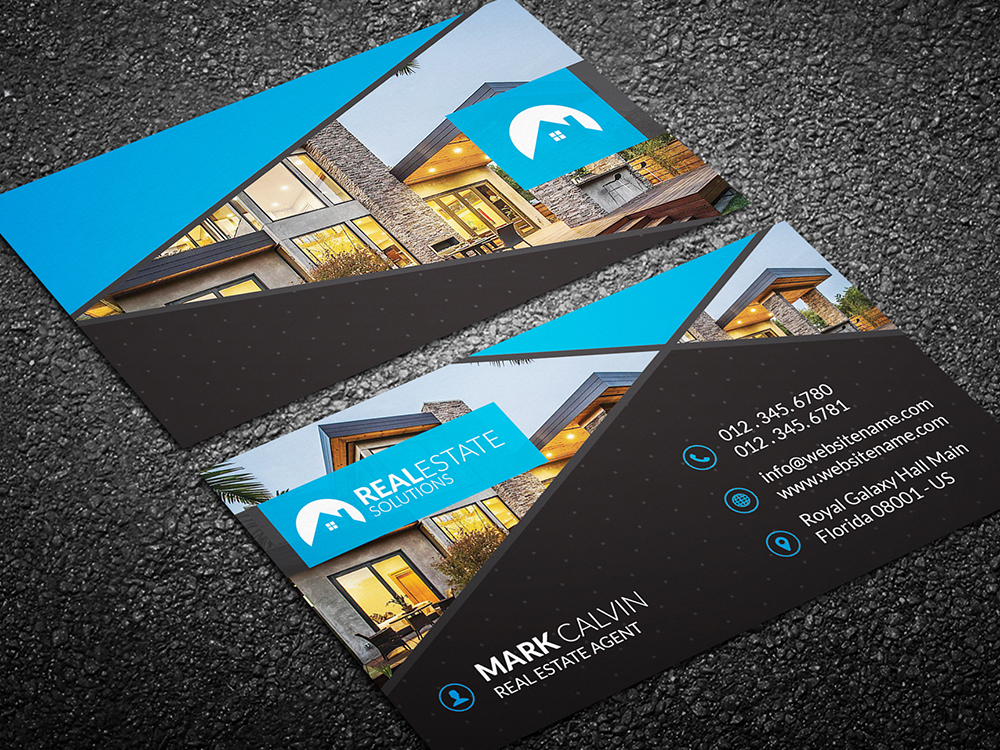 real estate business card 1
