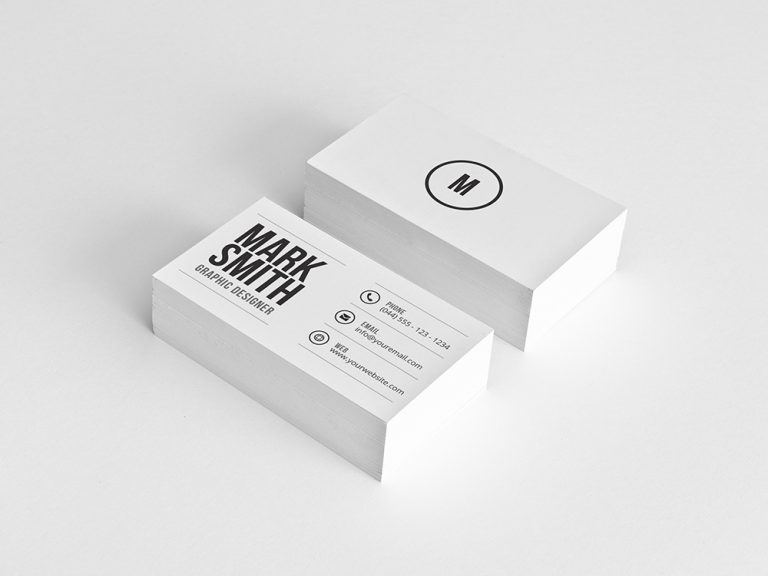 Minimal Business Card 43 - Graphic Pick