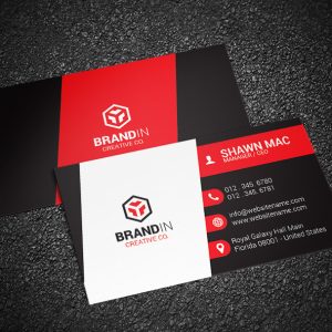 Red Creative Business Card 51